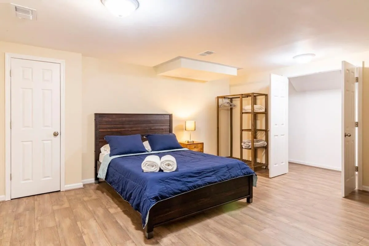 Image 4 of 5 bedrooms with 4 Full Bath Fire Pit BBQ and Plush Amen on 1 2 acre