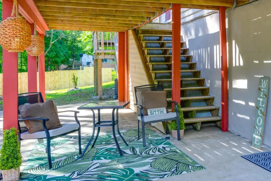 Image of District Heights Apartment with Patio and Seating