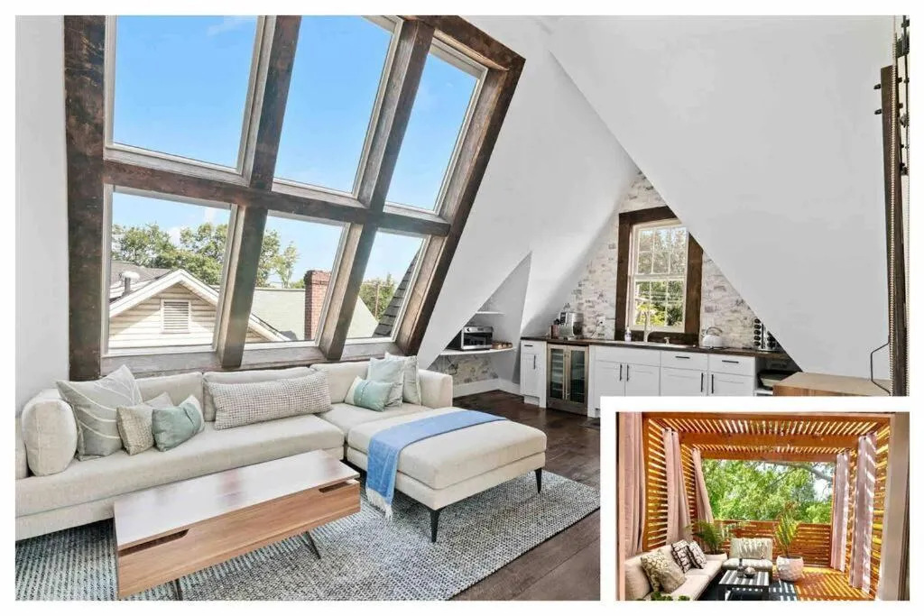 Image of Luxury escape in DC, with a private Deck! Parking included