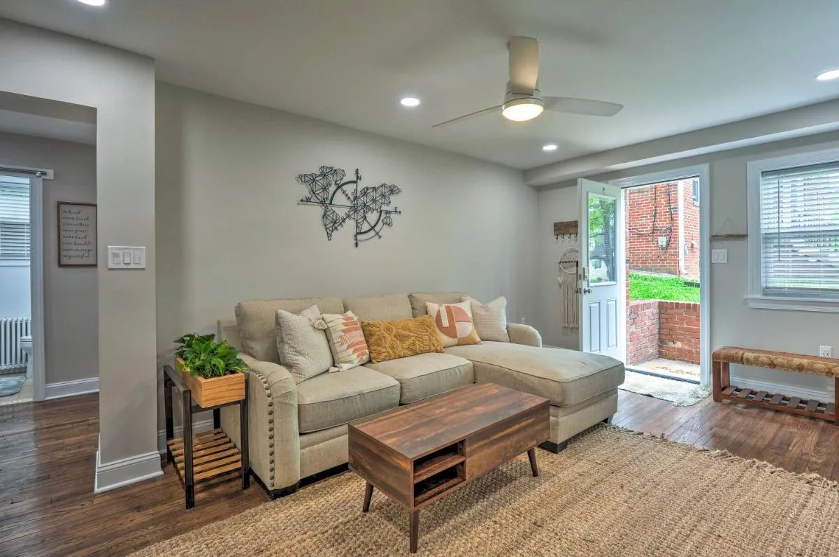 Image 3 of Takoma Park Apt with Wood Fire Pit Less Than 8 Mi to DC